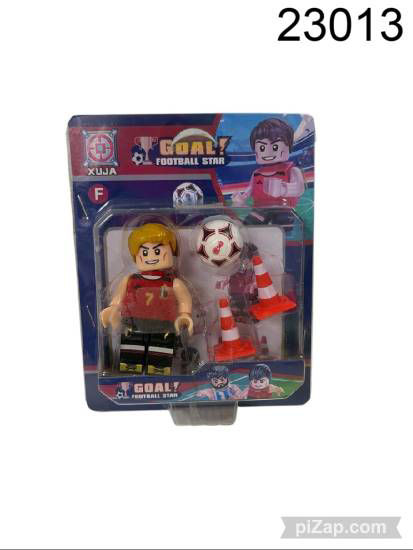 Imagen de MUÑECO FUTBOL CON MINI ACCESORIOS EN BLISTER 4.26